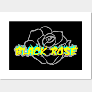 Black Rose Posters and Art